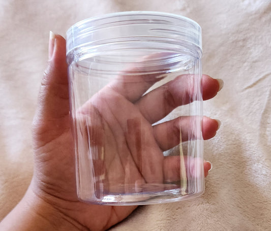 21 PLASTIC JAR SET.